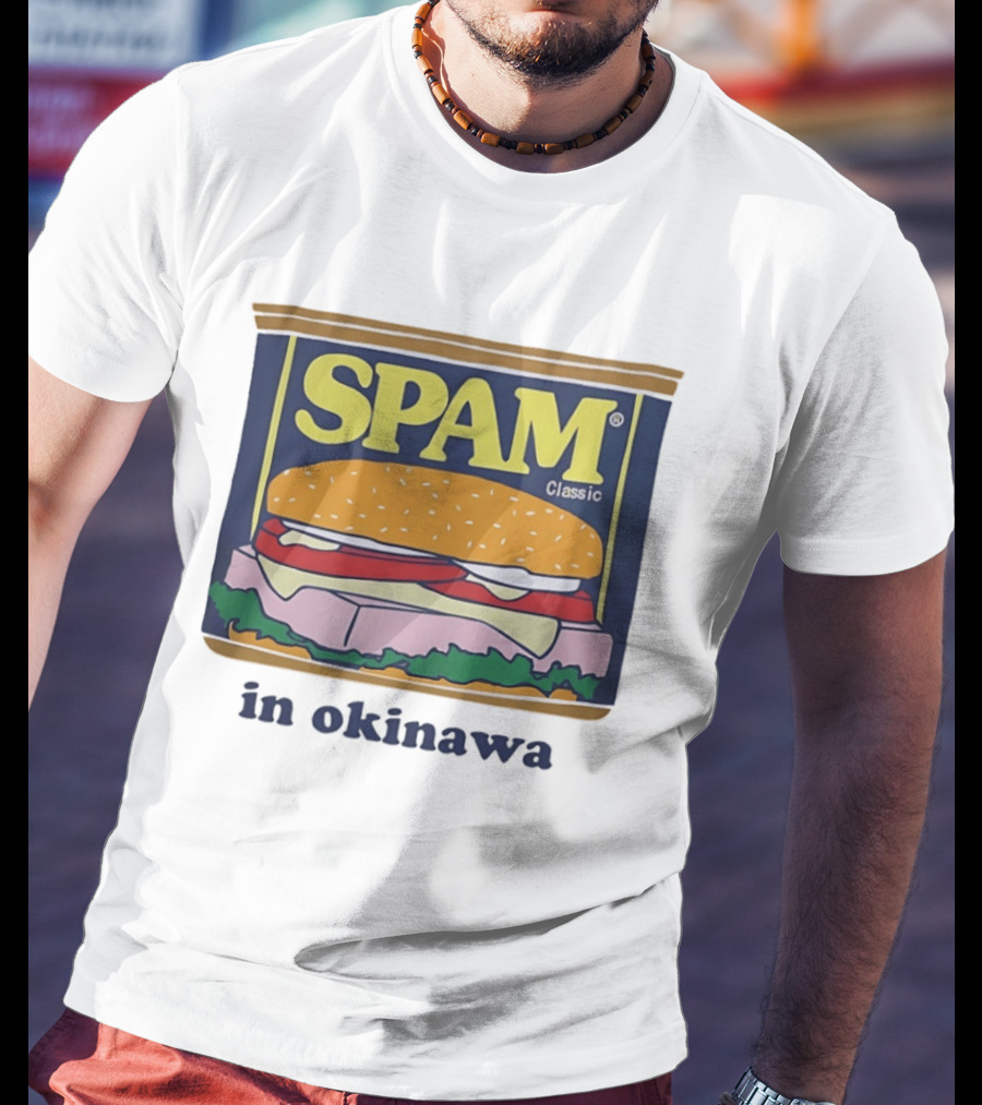 Hamburger Spam Classic In Okinawa T-Shirt