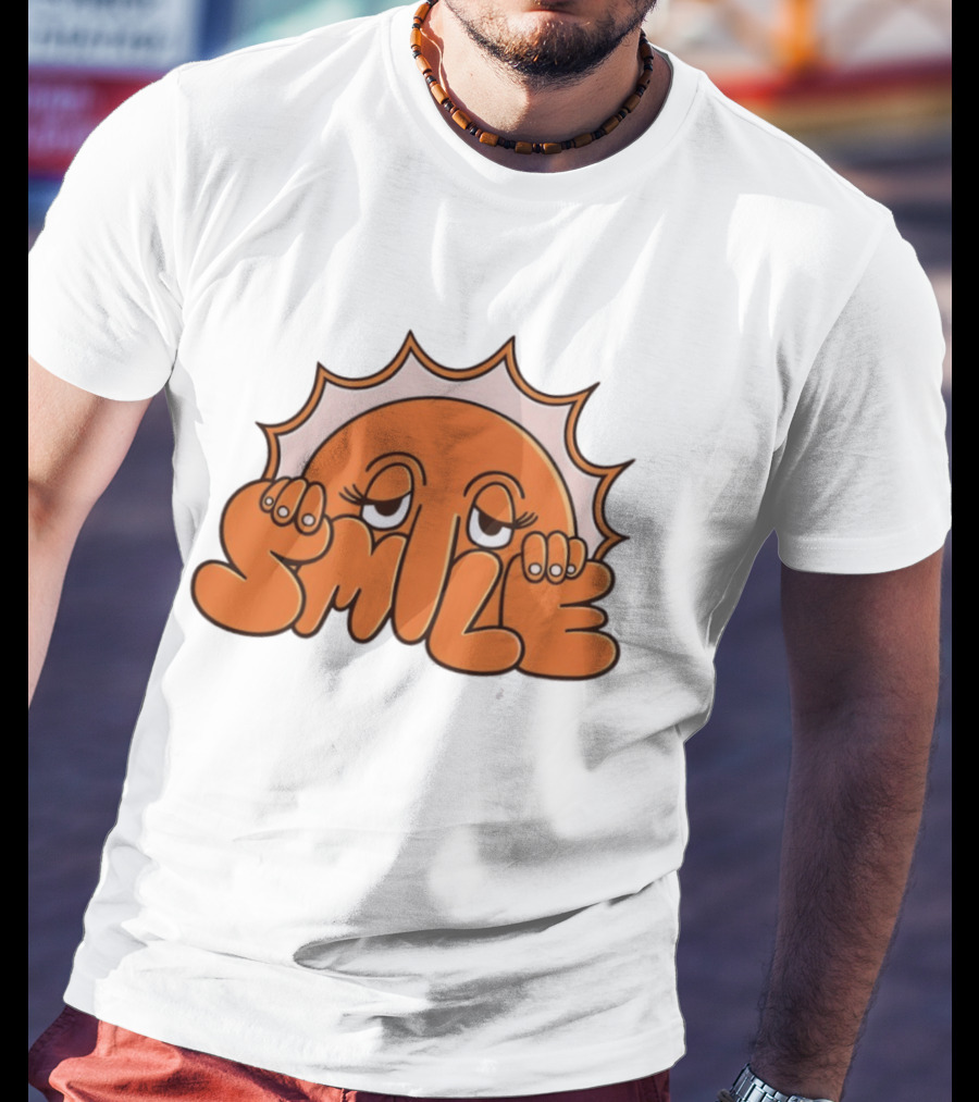 Smile Big Bud Press 5th Anniversary Sun T-Shirt