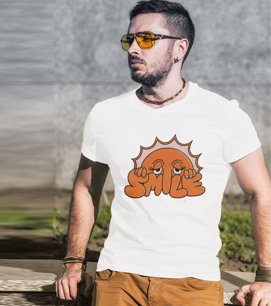Smile Big Bud Press 5th Anniversary Sun T-Shirt