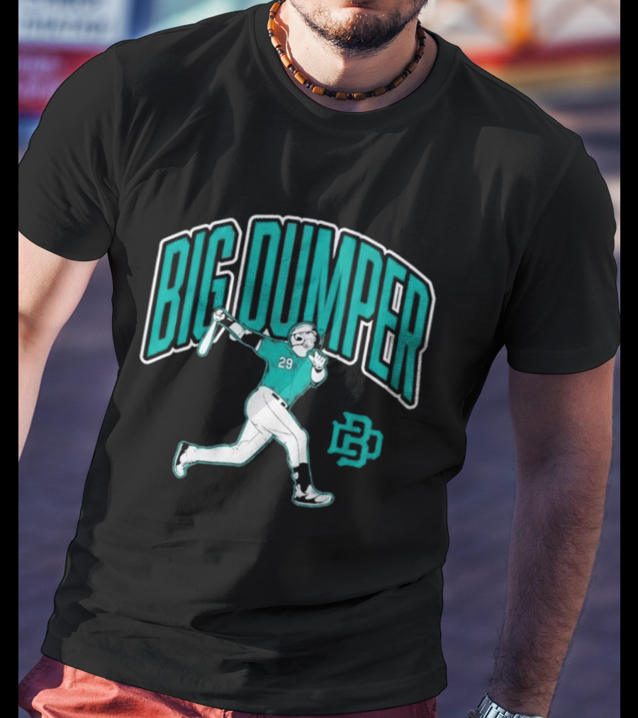 Big Dumper Baseball Player 29 Moonshot T-Shirt
