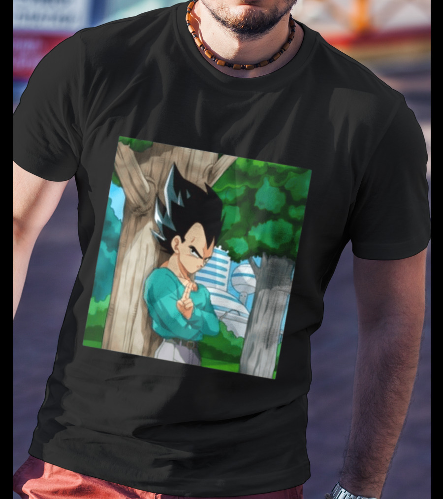 Dragon Ball Z Vegeta Farewell Scene Anime T-Shirt