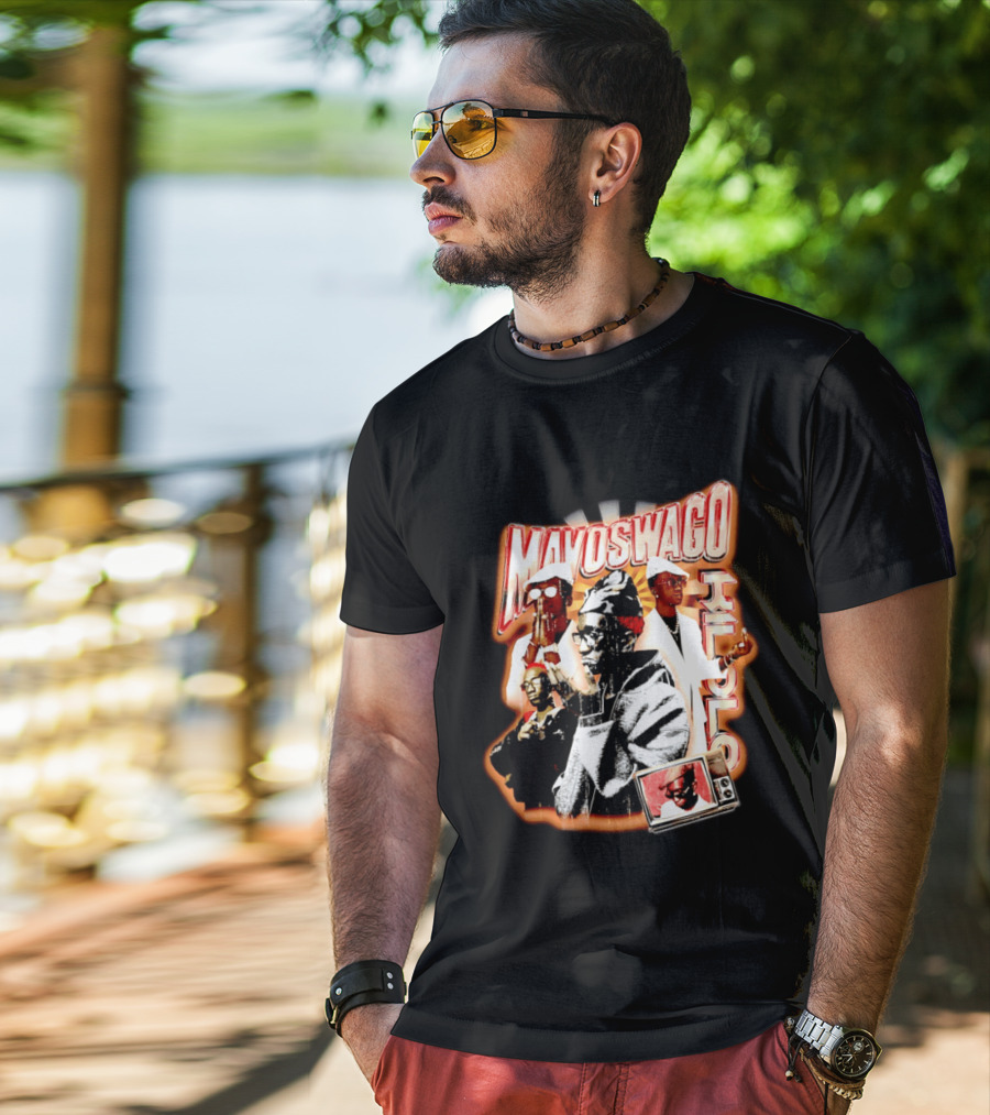 Mavoswago Klolo Retro TV Hip Hop T-Shirt