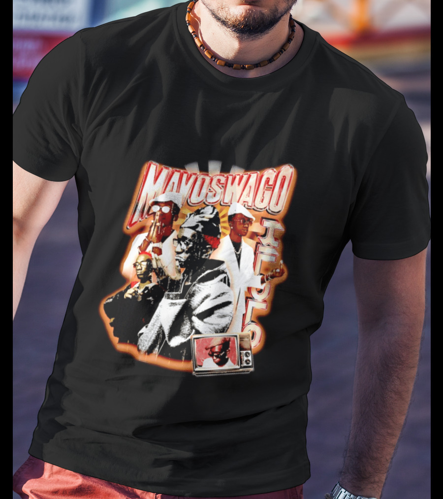 Mavoswago Klolo Retro TV Hip Hop T-Shirt