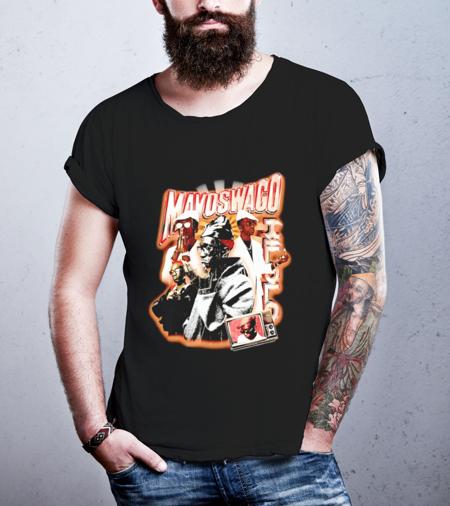 Mavoswago Klolo Retro TV Hip Hop T-Shirt