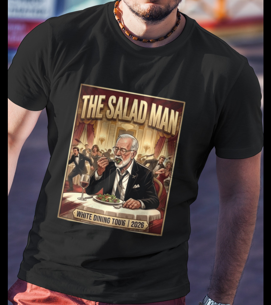 The Salad Man White Dining Tour 2026 T-Shirt