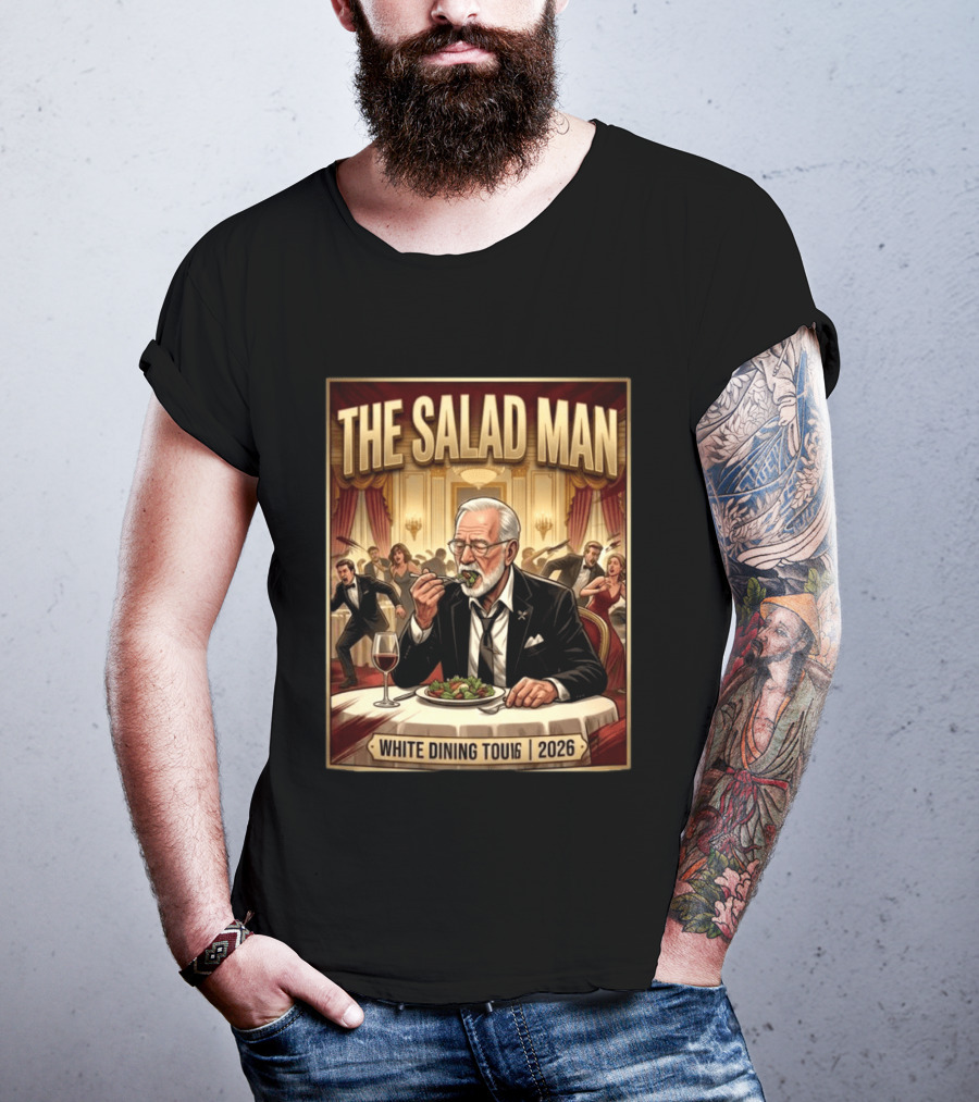 The Salad Man White Dining Tour 2026 T-Shirt