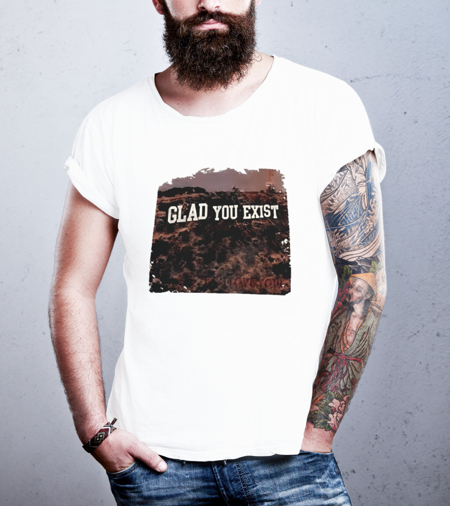 Brandy Melville Glad You Exist Pajama Party Collection T-Shirt