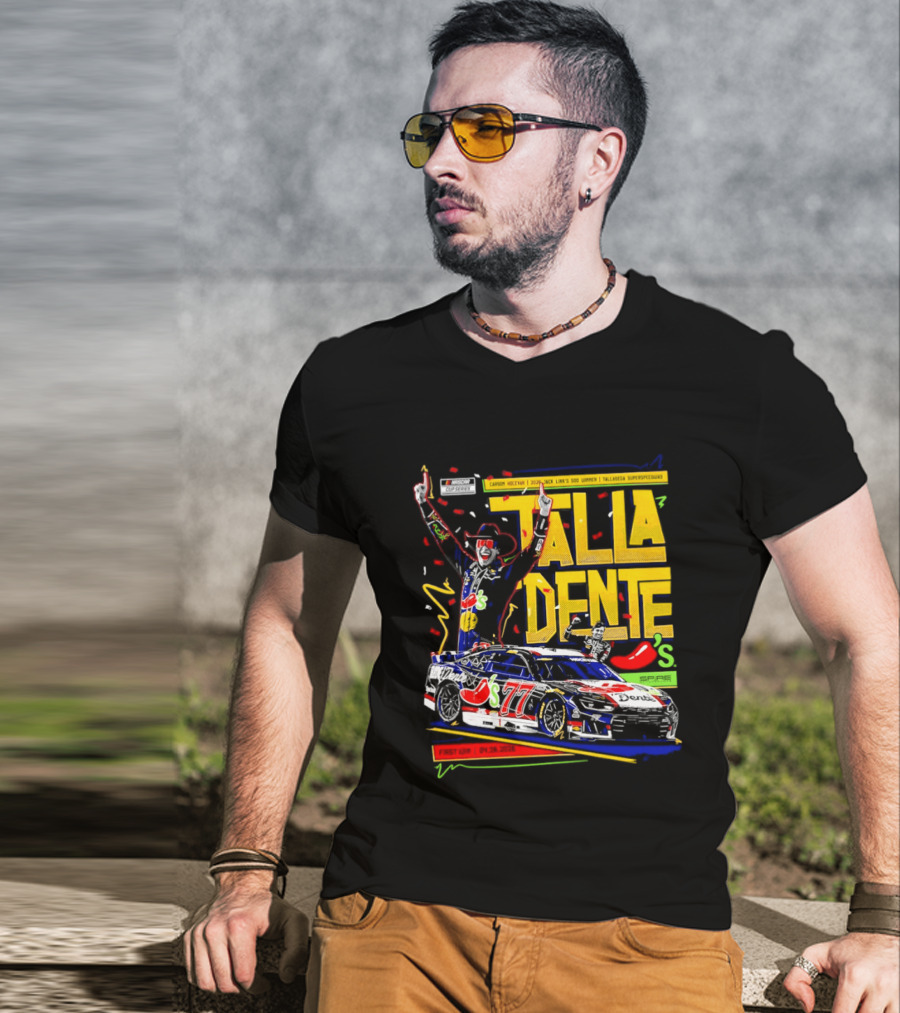 Carson Hocevar Talladega Superspeedway Victory Celebration $77 Jack Link's NASCAR Cup Series T-Shirt