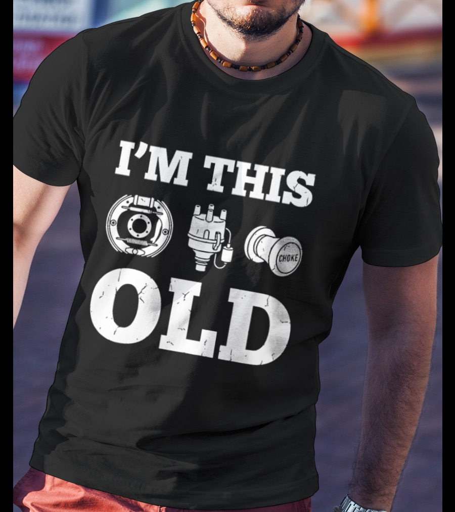 I'm This Old Cassette Tape Spark Plug Yo Yo T-Shirt