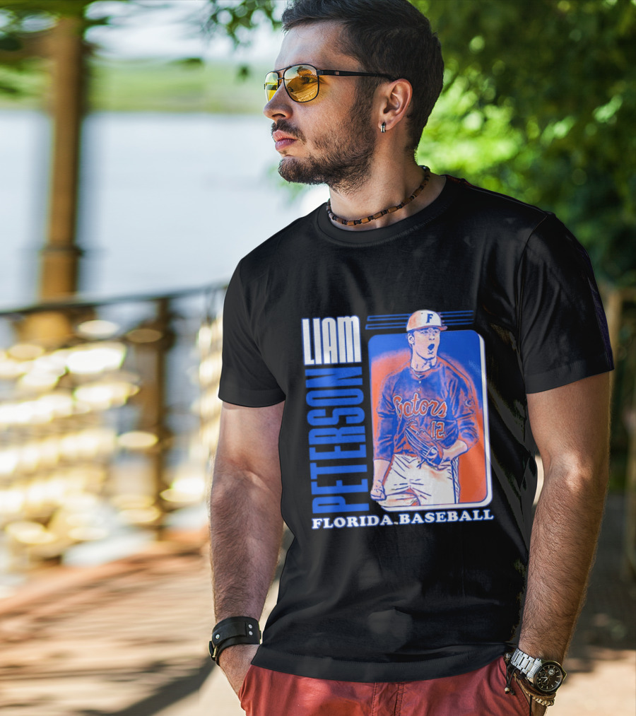 Liam Peterson Florida Gators Baseball Player T-Shirt