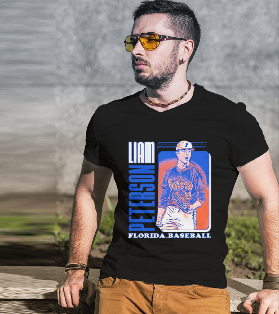 Liam Peterson Florida Gators Baseball Player T-Shirt