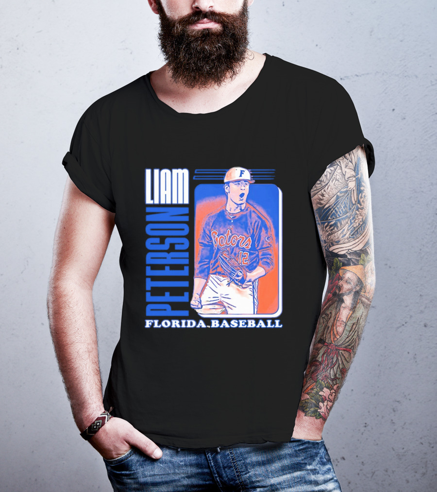 Liam Peterson Florida Gators Baseball Player T-Shirt