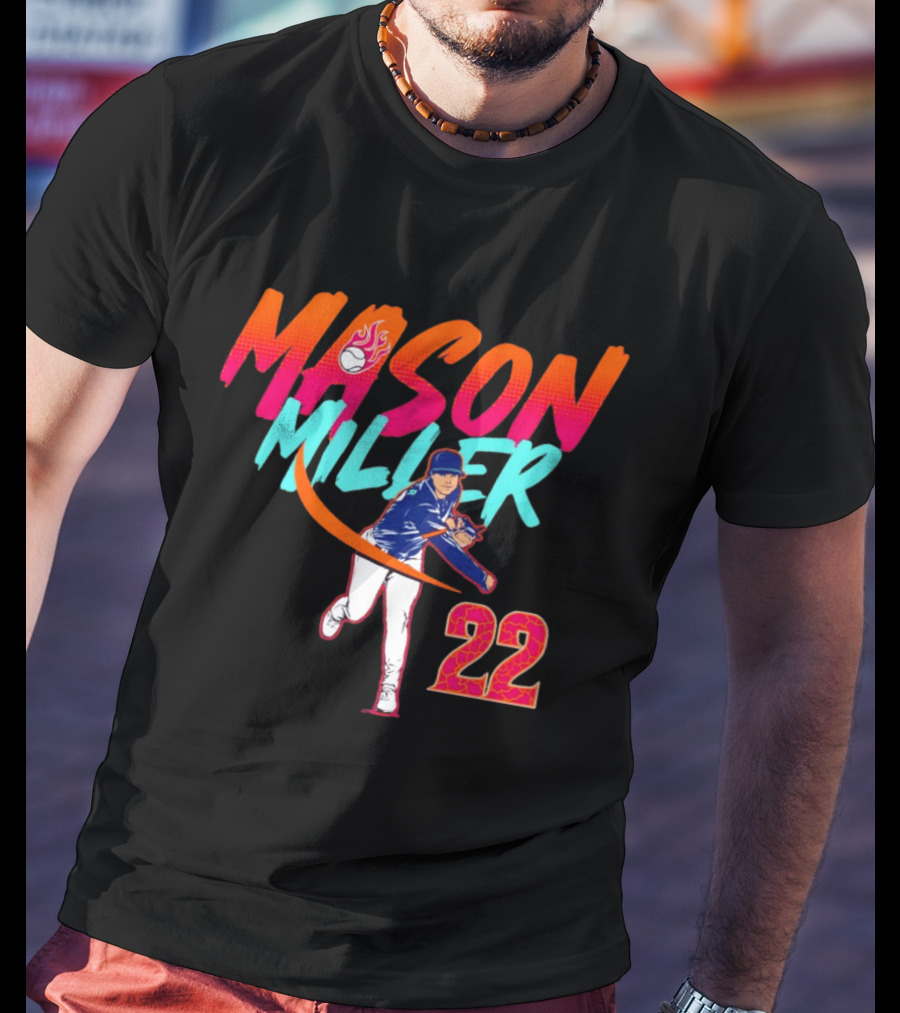 Mason Miller 22 San Diego Padres MLB City Edition 2026 Baseball Pitcher T-Shirt