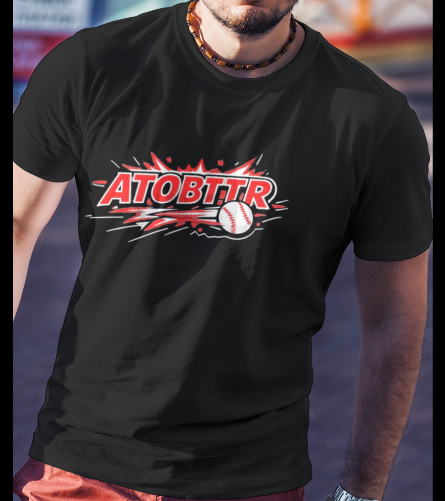 Greg Luther ATOBTTR Baseball Explosion T-Shirt