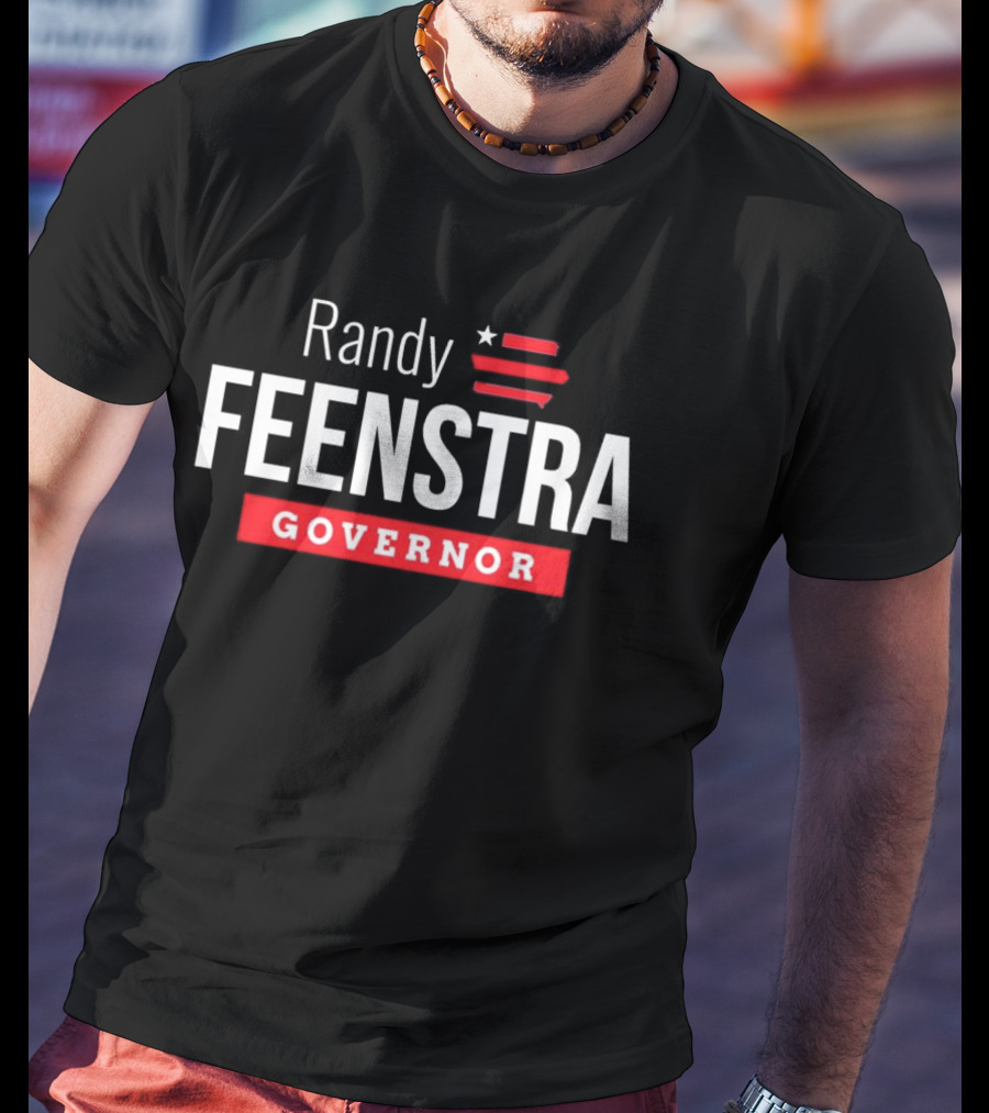 Randy Feenstra Governor Campaign Star Stripes T-Shirt