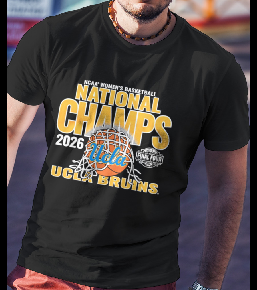 UCLA Bruins 2026 National Champs Women's Basketball T-Shirt