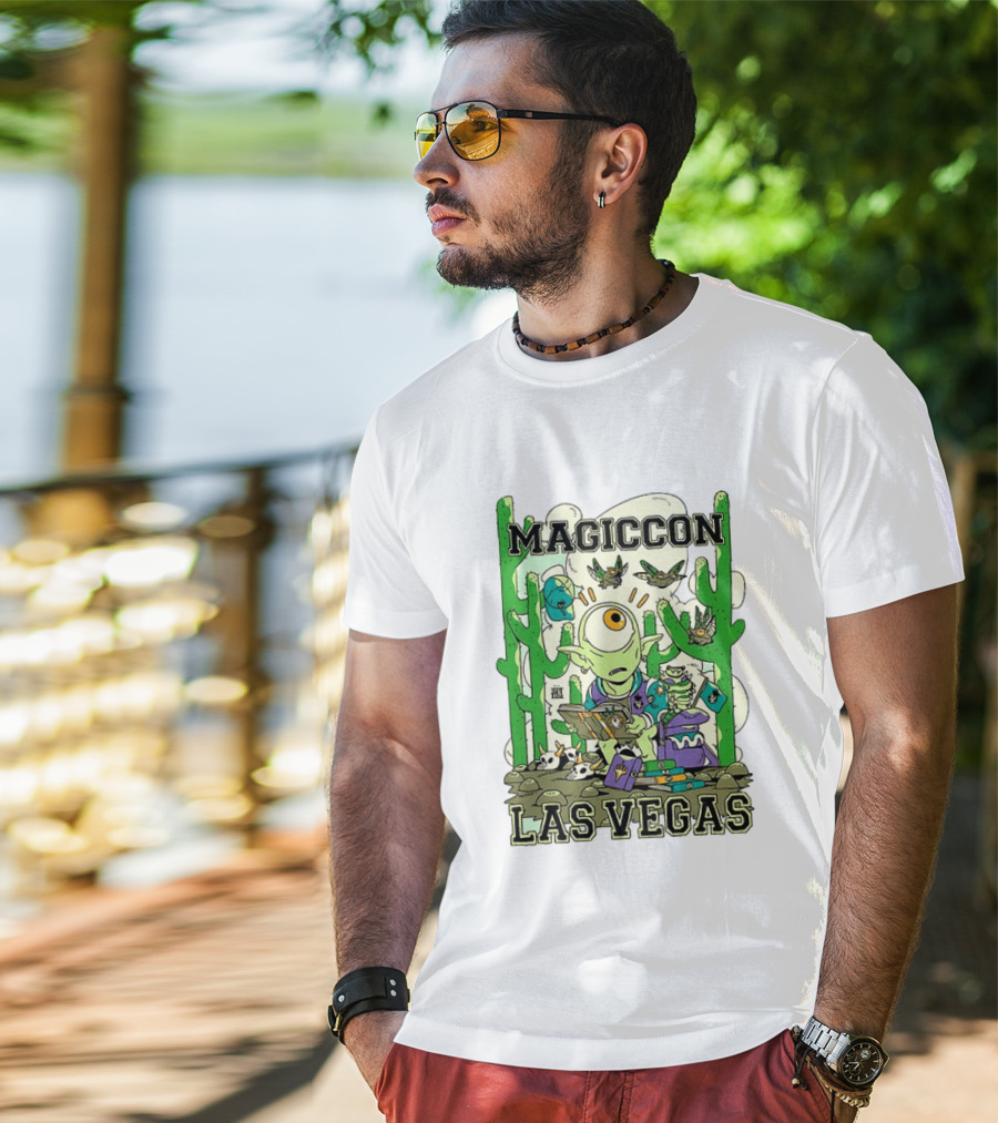 Magiccon Las Vegas One Eyed Alien Cactus Adventure T-Shirt