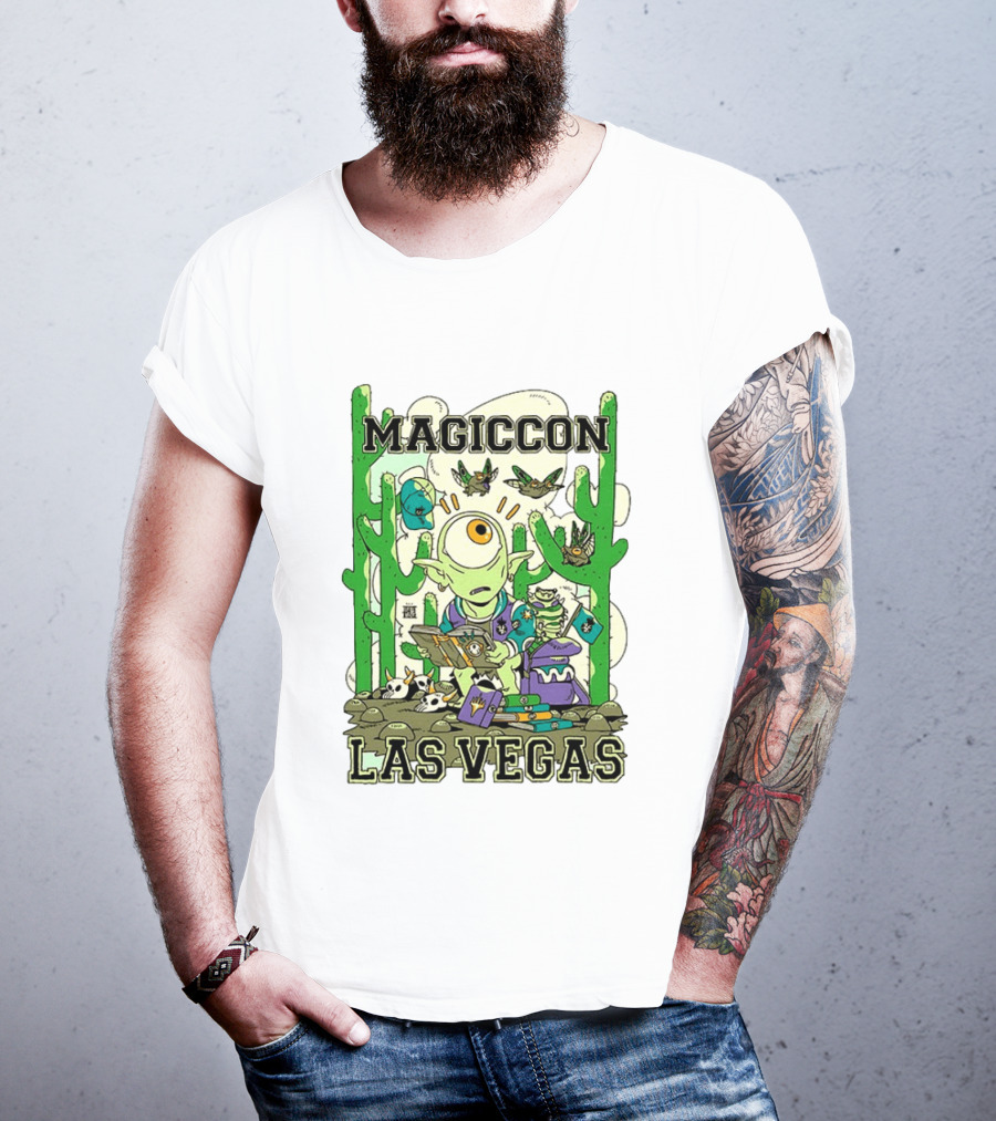 Magiccon Las Vegas One Eyed Alien Cactus Adventure T-Shirt