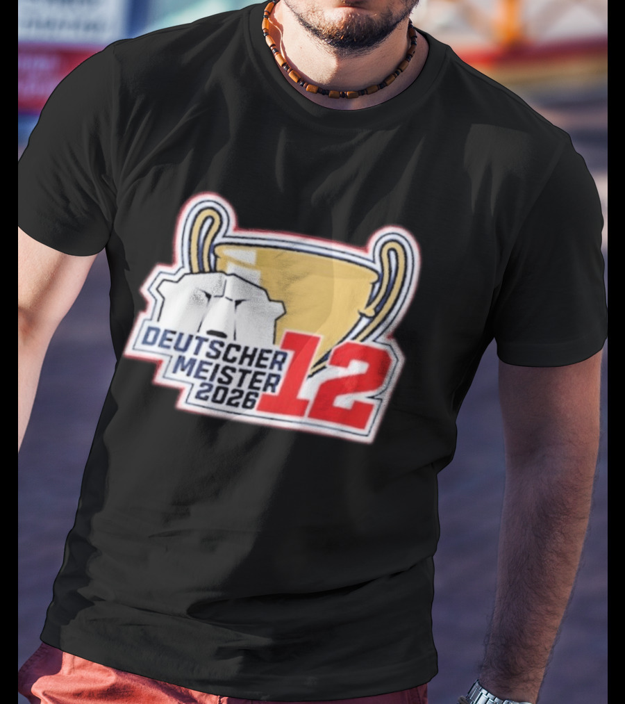 Eisbären Berlin Deutscher Meister Trophy 2026 12 T-Shirt