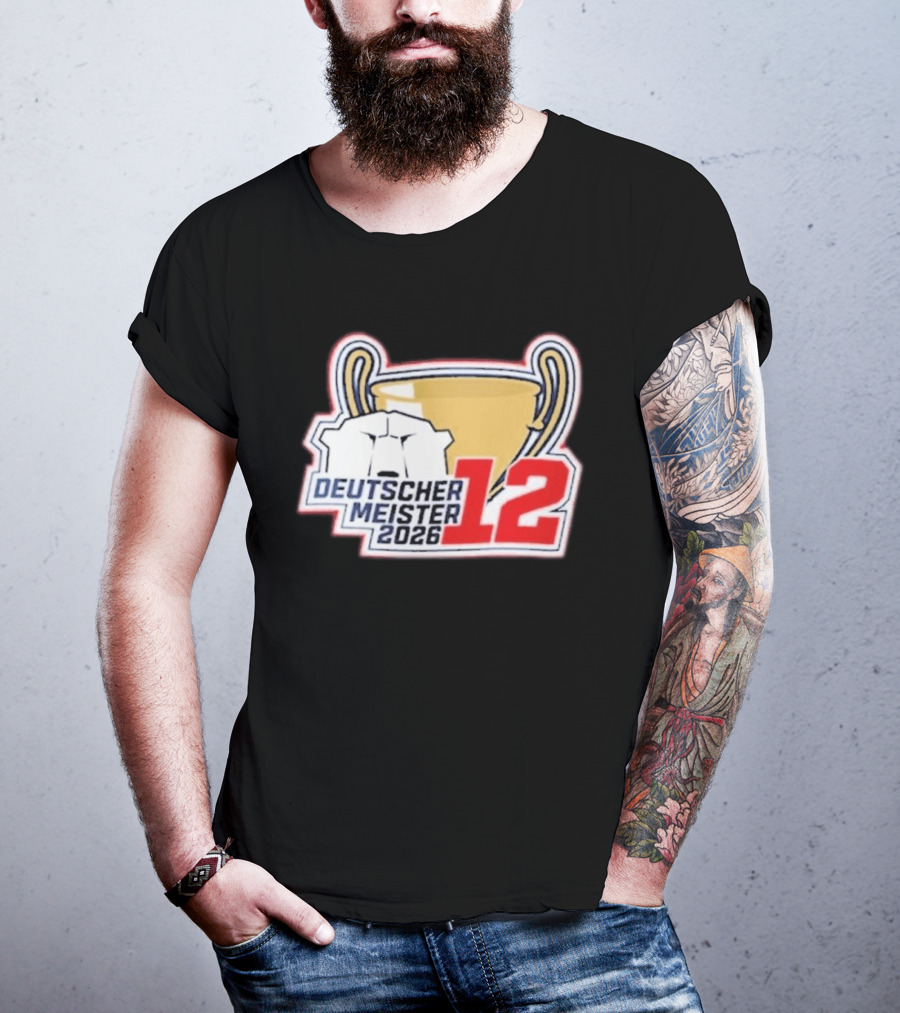 Eisbären Berlin Deutscher Meister Trophy 2026 12 T-Shirt