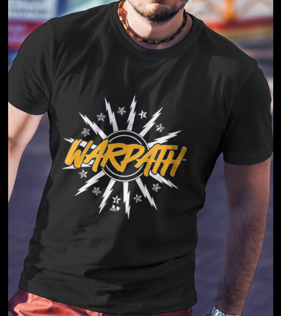 Original Buffalo Hockey Warpath 2026 Sunburst Stars T-Shirt