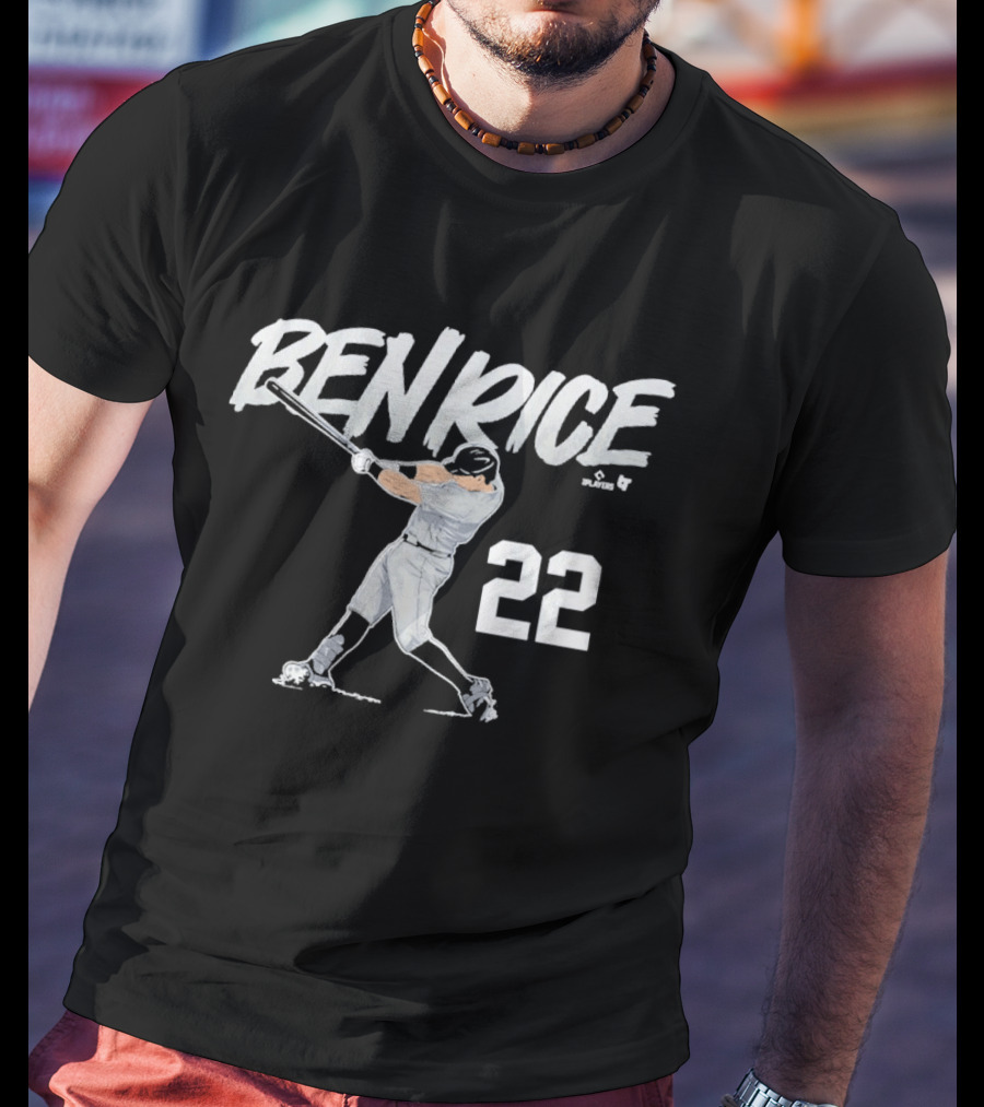Ben Rice Slugger 22 Swing Baseball Player T-Shirt