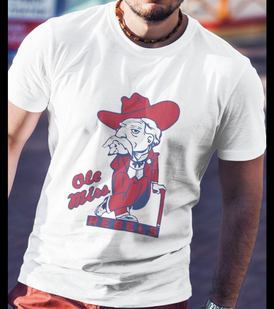 Ole Miss Rebels Colonel Reb T-Shirt