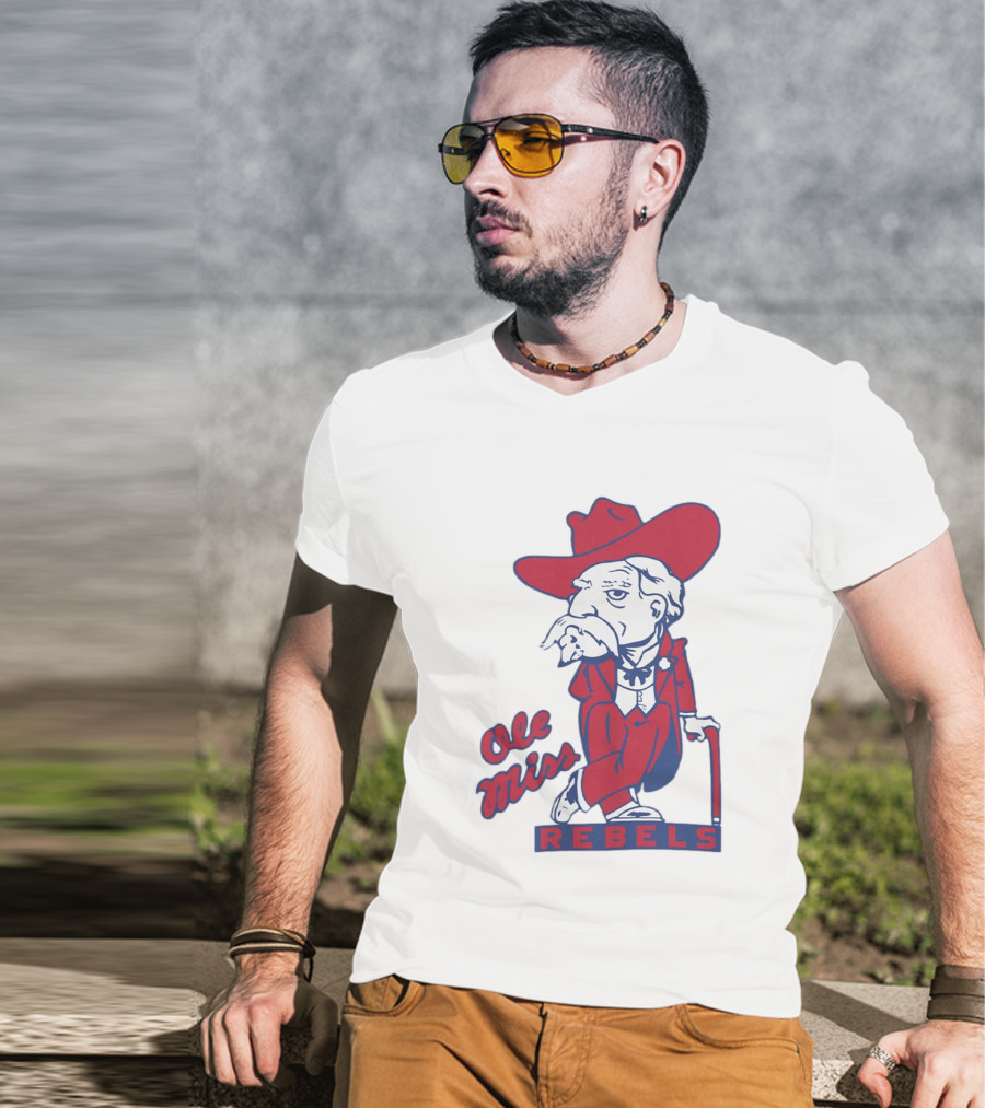 Ole Miss Rebels Colonel Reb T-Shirt