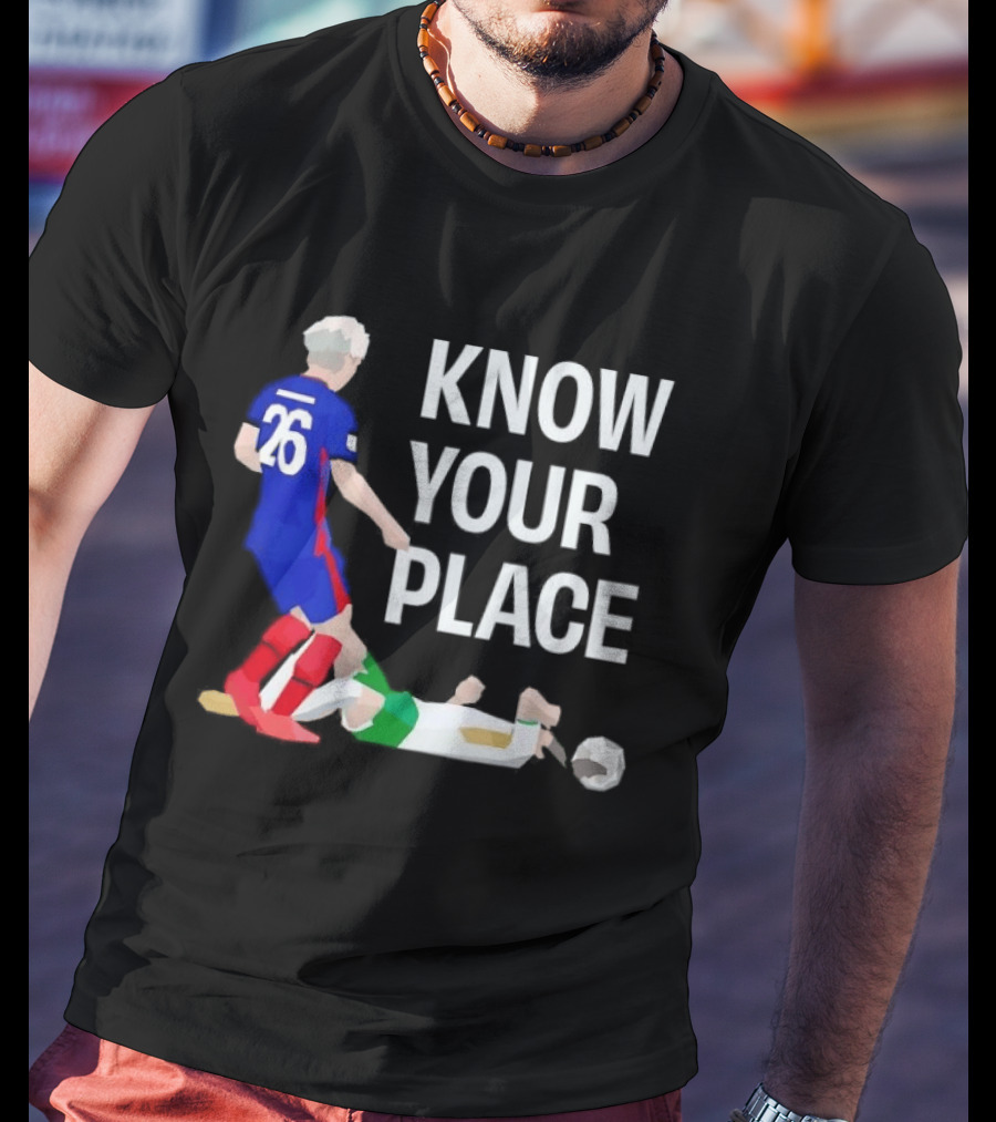 FC Tokyo Motoki Nagakura Know Your Place Soccer Player Action Scene T-Shirt