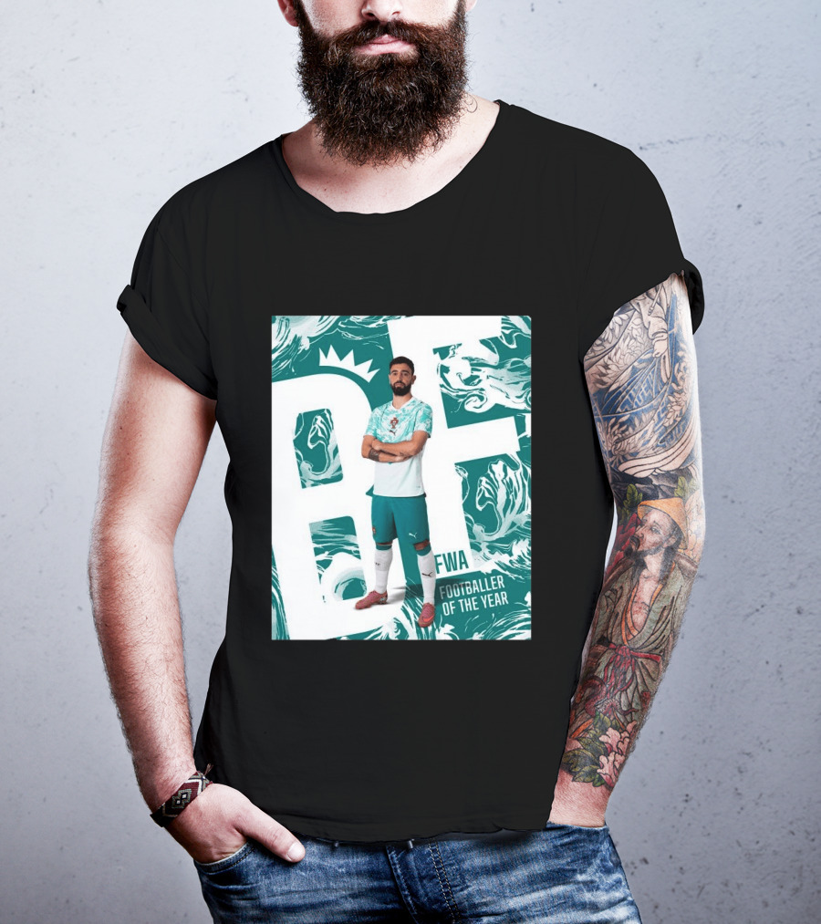 FWA Footballer Of The Year Portuguese Bruno Fernandes T-Shirt