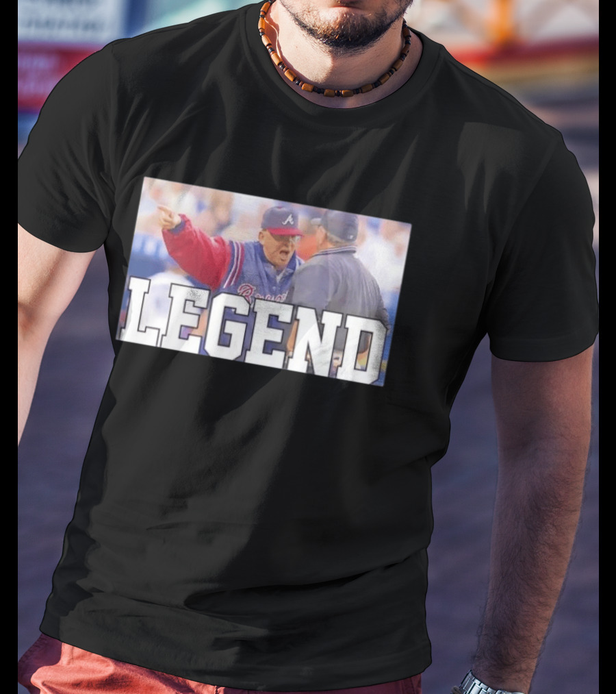 Legend Bobby Cox Umpire Dispute Atlanta Braves T-Shirt