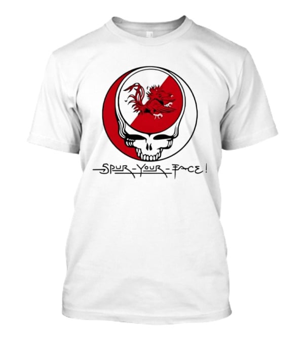 South Carolina Gamecocks Grateful Dead Spur Your Face T-Shirt