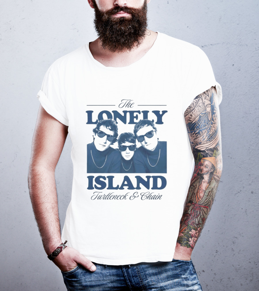 The Lonely Island Turtleneck & Chain Trio Faces T-Shirt