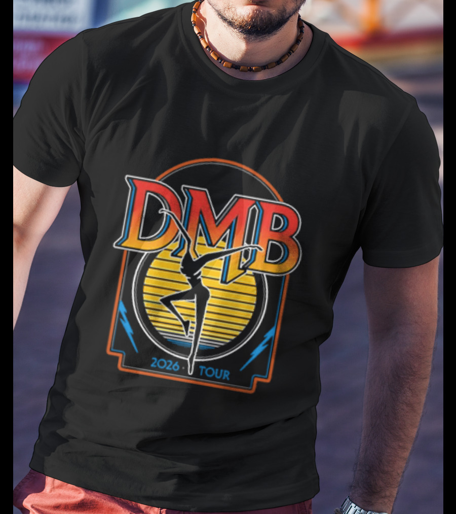 Dave Matthews Band DMB 2026 Tour Dancing Figure T-Shirt