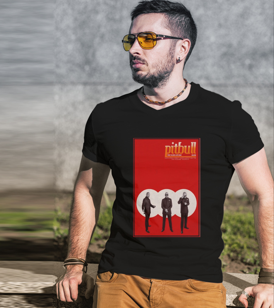 Pitbull Mr. Worldwide 2026 MidFlorida Credit Union Amphitheatre May 16 Tampa FL T-Shirt