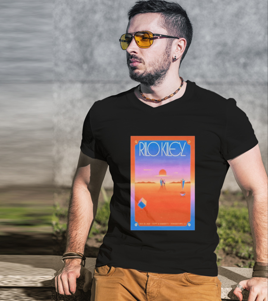 Rilo Kiley Pappy & Harriet's Pioneertown CA May 20 2026 T-Shirt
