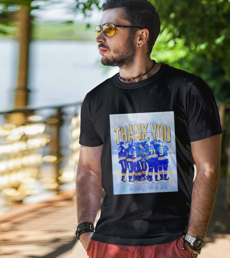 Buffalo Sabres Thank You 2025 2026 Season Players T-Shirt