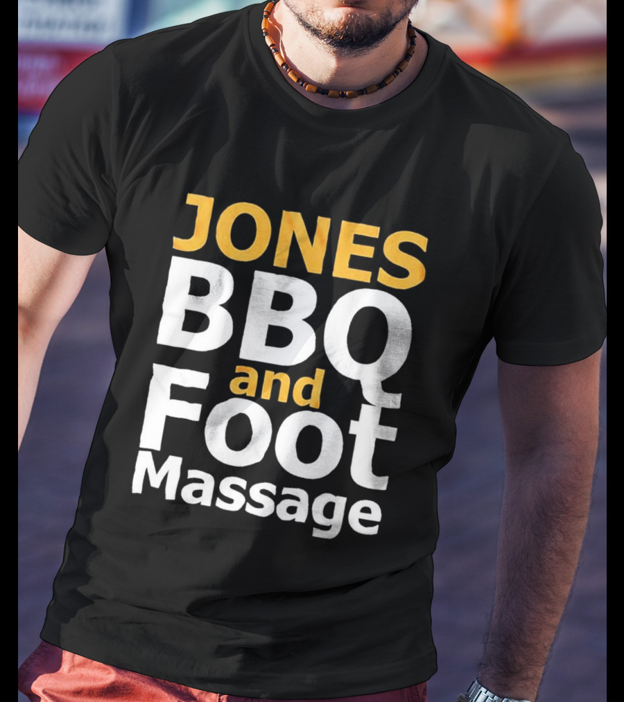 Jones BBQ And Foot Massage Viral Humor Comedy Sketch T-Shirt