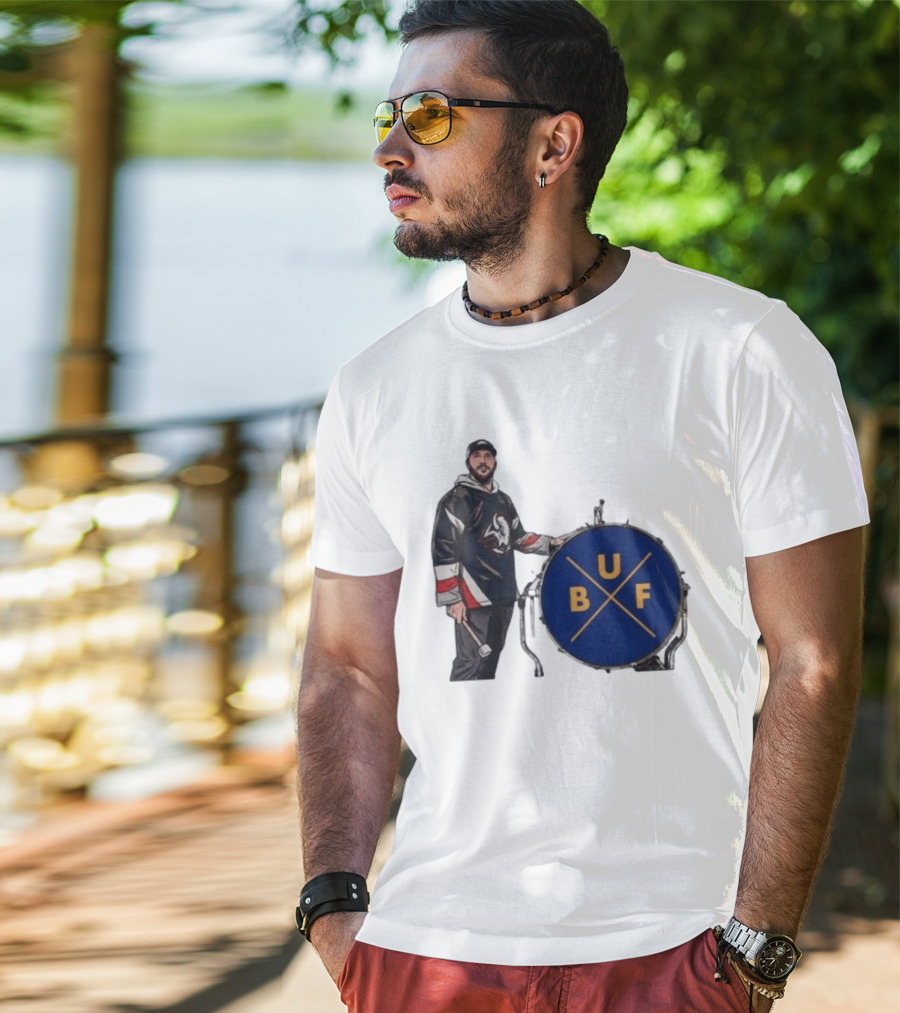 Buffalo Sabres Hockey Josh BUF Drum Team Spirit T-Shirt