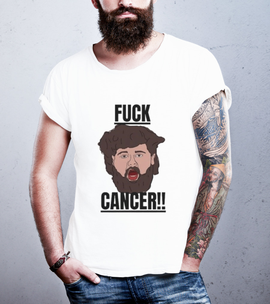 CreepCast Fuck Cancer Shout T-Shirt