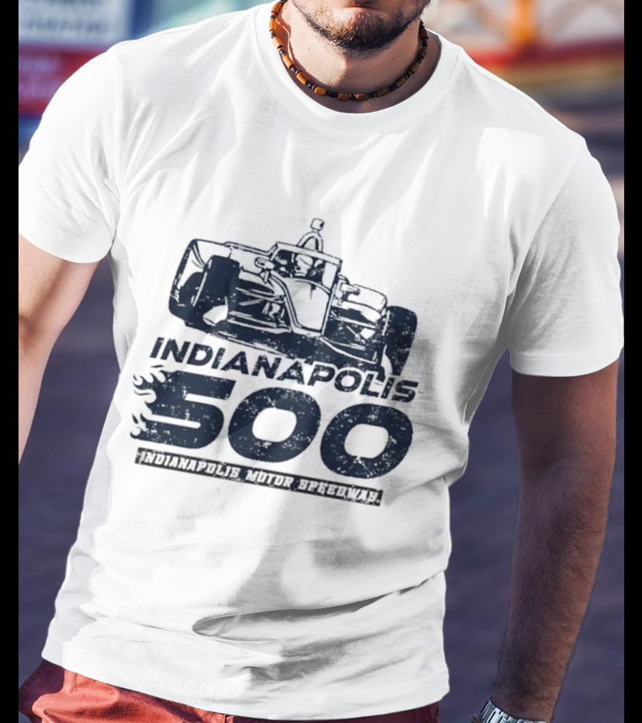 Indianapolis 500 Indianapolis Motor Speedway Racing Car T-Shirt