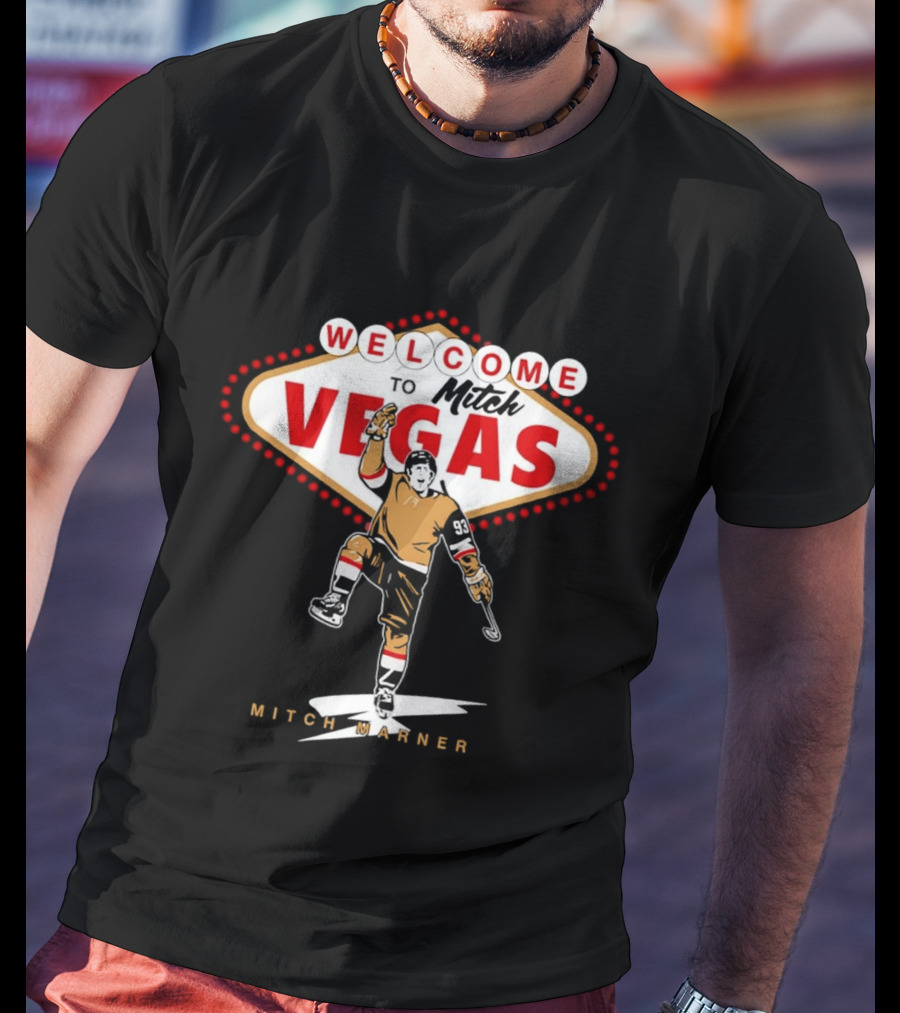 Welcome To Mitch Vegas Mitchell Marner NHL Hockey T-Shirt