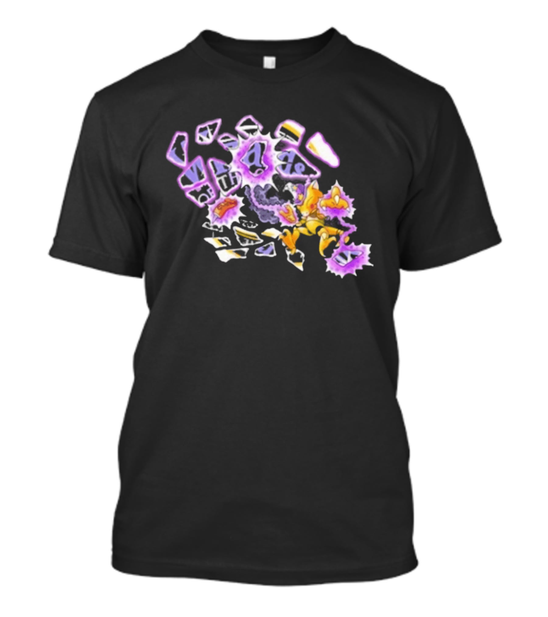 Pokémon Alakazam Psybeam Wizards Collaboration T-Shirt