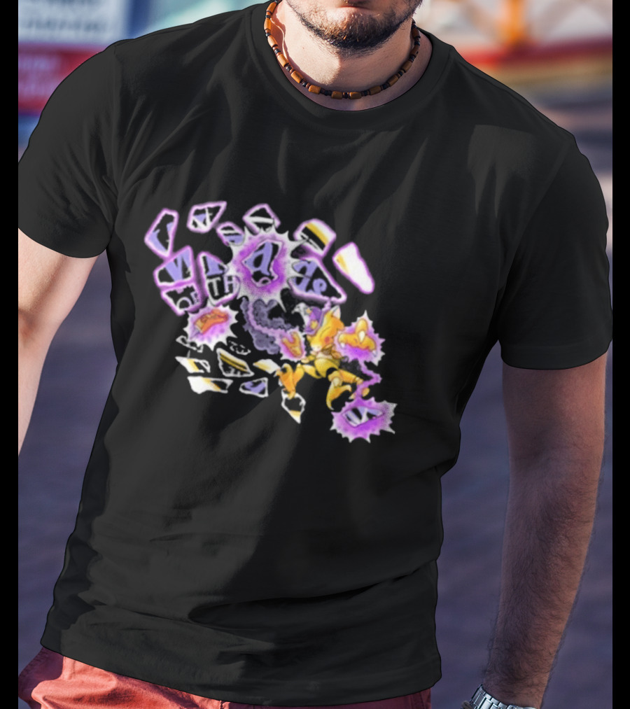 Pokémon Alakazam Psybeam Wizards Collaboration T-Shirt