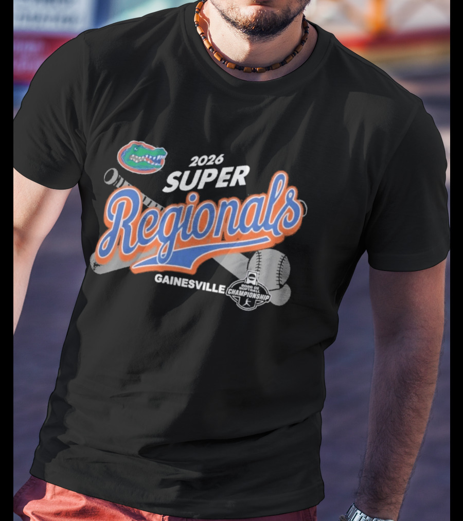 University Of Florida 2026 Gainesville Softball Super Regionals T-Shirt