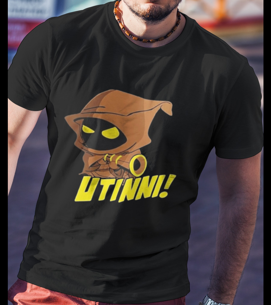 Utinni Jawa With Hood And Blaster T-Shirt