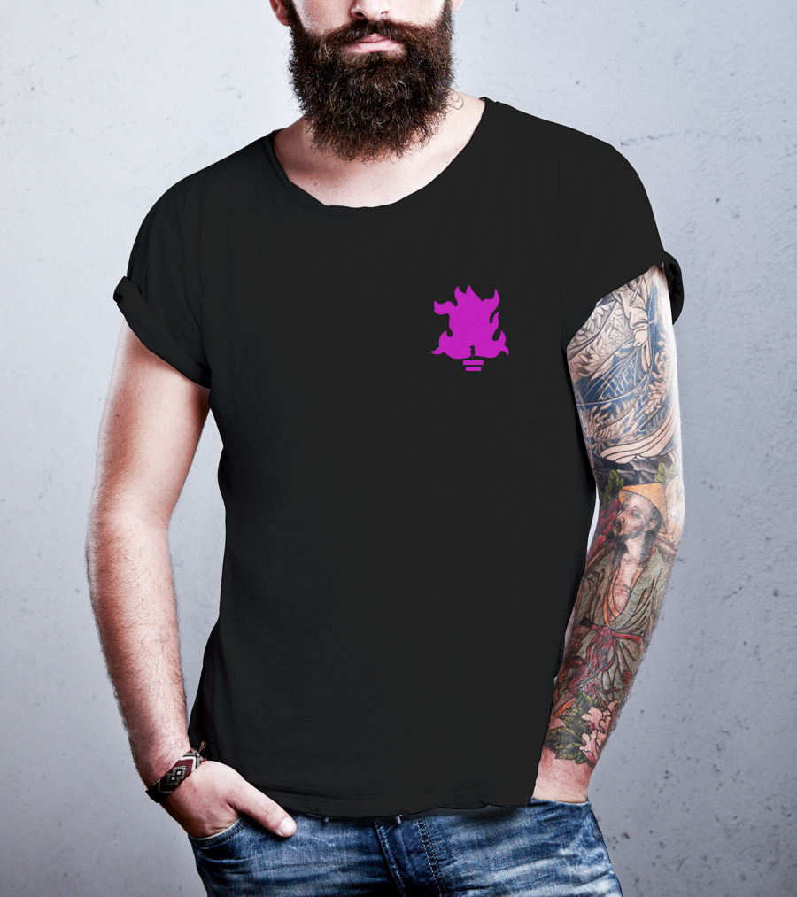 Lil Grian Purple Torch Flame Pixel T-Shirt