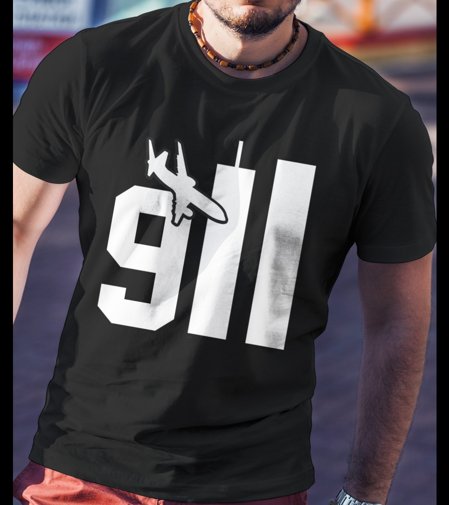 Patriotic 911 Patriot Day Memorial Twin Towers T-Shirt
