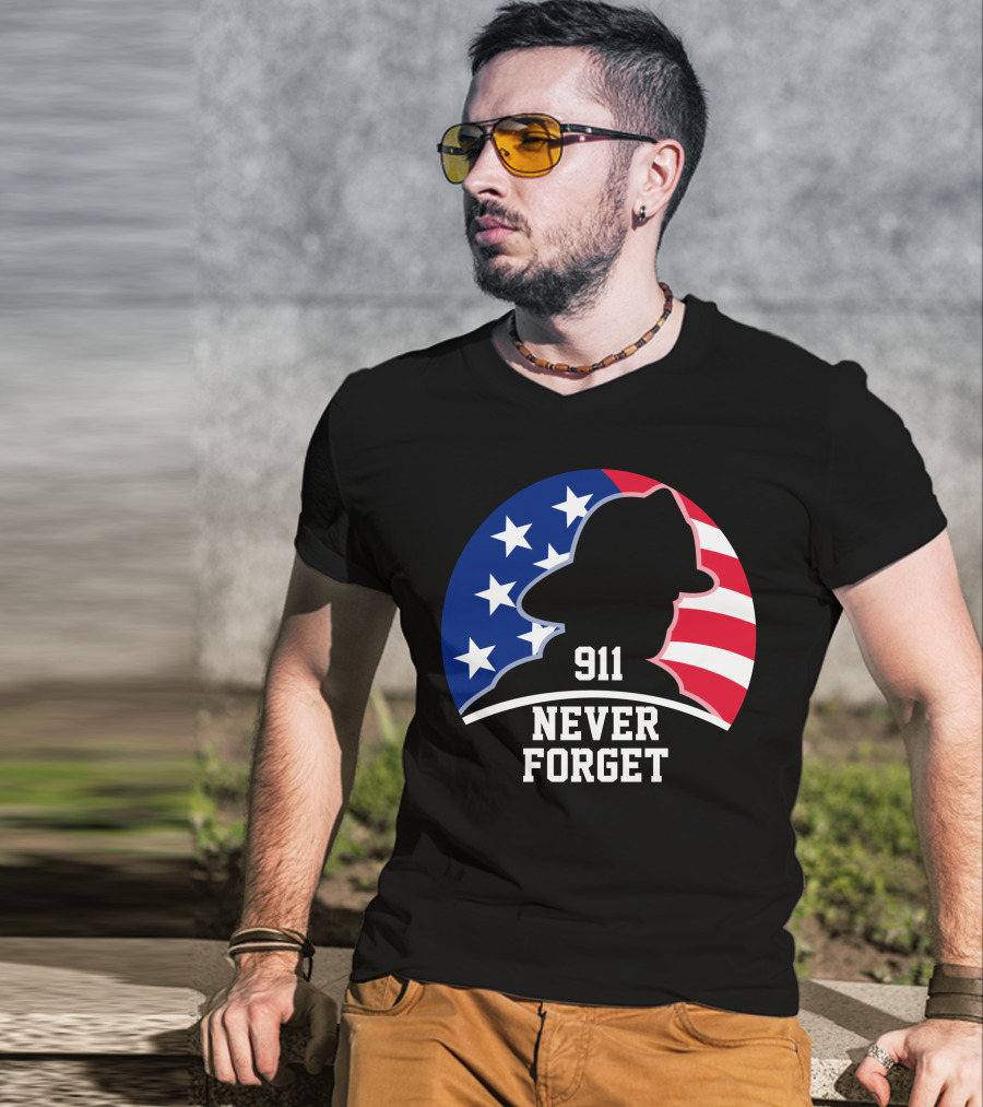 911 Never Forget Independence Patriotic Day T-Shirt