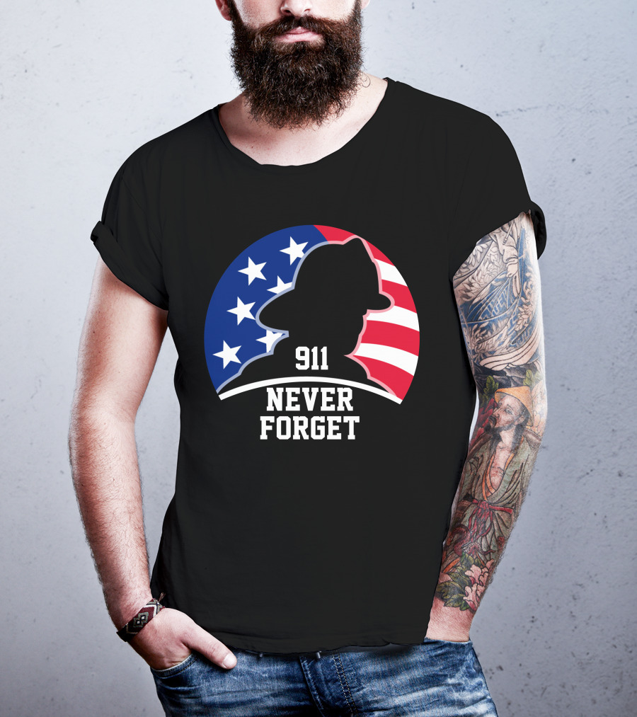 911 Never Forget Independence Patriotic Day T-Shirt